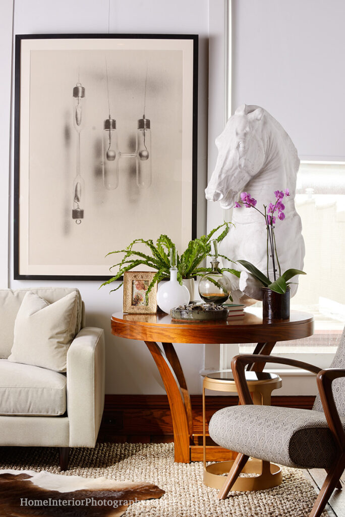 Modern Industrial Loft Living Room Detail - Nathan Taylor - design interior photography